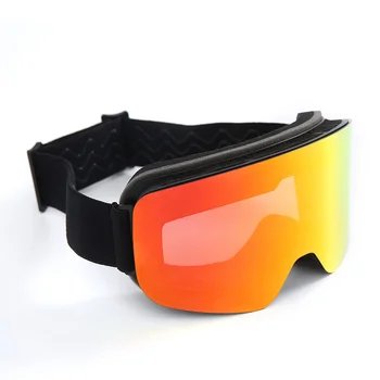 גלילי סרט אמיתי סקי משקפיים Revo שכבה כפולה אנטי ערפל משקפי שלג משקפי יכול להיות תקוע קוצר ראייה / hx16 לא חור