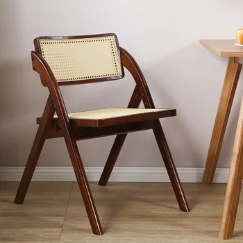 קש כיסא פינת אוכל סלון עץ מודרני הכיסא חיצונית עצלן מטבח מינימליסטי Sillas פארא Comedor נורדי רהיטים
